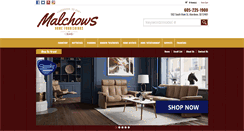 Desktop Screenshot of malchowsfurniture.com